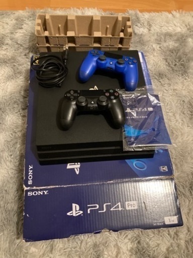 PS4 Pro と1TB SSD とコントローラー2つ
