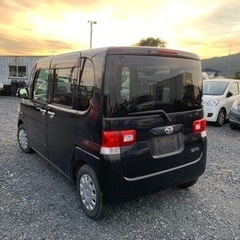 タント　人気な黒　テレビ📺　10万キロ　車検あり　買い得の画像