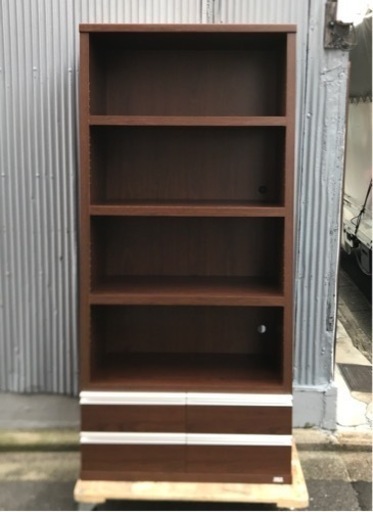 値下げしました❗️フナモコ  引き出し付きラック　ブラウン