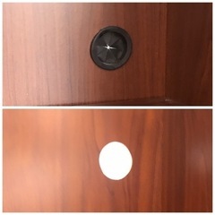 値下げしました❗️フナモコ  引き出し付きラック　ブラウンの画像