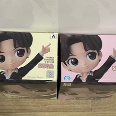BTS （suga シュガ）TinyTANＱposket ABカラー2体セット【値下げ交渉可】の画像