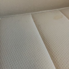 ニトリ　セミダブルベッド　マットレス付き譲りますの画像
