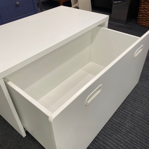 IKEAおもちゃ収納ケースベンチ