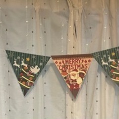木の飾りクリスマス 飾り 2点 クリスマス用品ご購入の方に譲りますの画像