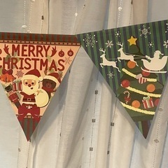 木の飾りクリスマス 飾り 2点 クリスマス用品ご購入の方に譲りますの画像