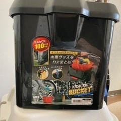 洗車用バケツ の画像
