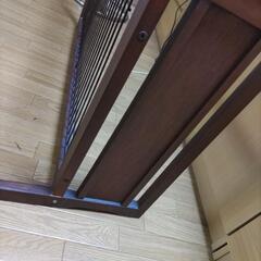 お話し中　木製ペットガードの画像