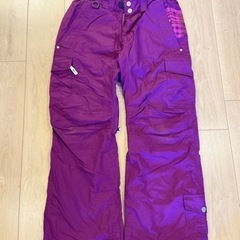 【中古品】blue blood スノーボードウェア（上下）　レディース　Mの画像