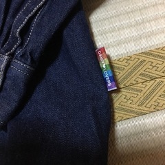 有名メーカーナルミヤの子供服　デニムシャツ　デイジーラバーズ　ナルミヤの画像