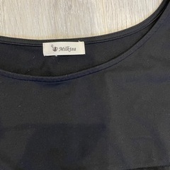 マタニティ 授乳服 ブラックの画像