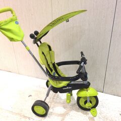 ■7665■smarTrike スマートライク 三輪車 乗用玩具 ベビー キッズ 日除け付きの画像