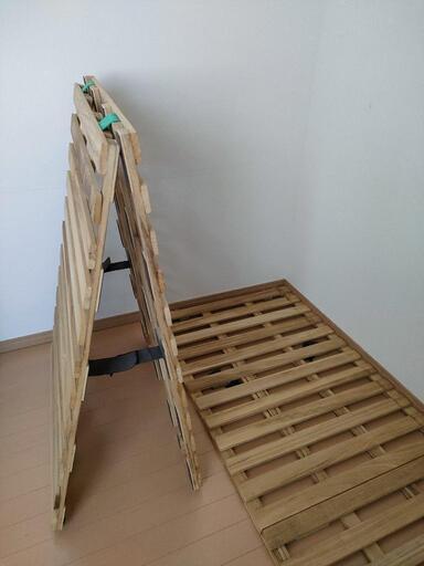 （取引中）折りたたみ　すのこベッド