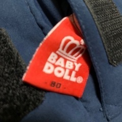 ベビードールリバーシブルアウター80センチ　お値下げの画像