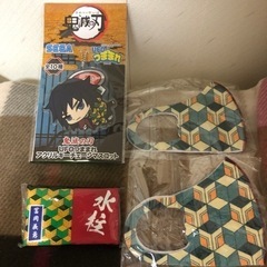 新品、未使用。 鬼滅の刃　冨岡義勇　4点セット。  アクリルキー...