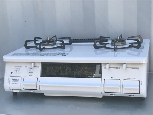 美品！パロマ◇プロパンガスコンロ◇LPG◇2020年製◇グリル未使用◇左強火◇PA-S42H-1L◇取扱説明書付き◇K212