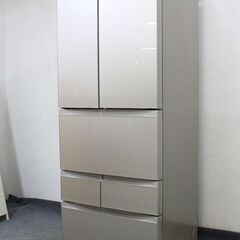 東芝 TOSHIBA GR-K510FD-EC 冷蔵庫 VEGETA サテンゴールド 観音開きタイプ /6ドア /509L 2017年製 中古家電 店頭引取歓迎 R6609)