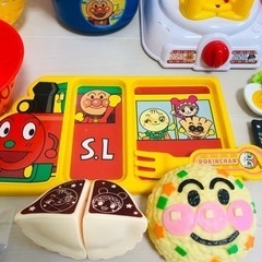 美品　アンパンマン　ラーメンDXセットの画像