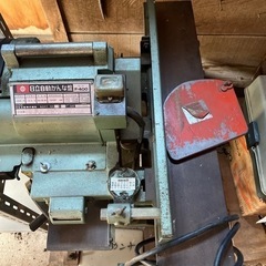 決まりました。日立自動かんな盤の画像