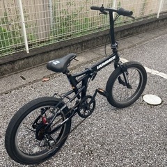 【取引中 返信できません】HUMMER 折りたたみ自転車