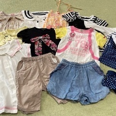 女児子供服　夏服　90〜95サイズ　12点まとめ売り①　ブランド...