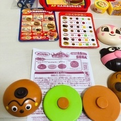 美品　アンパンマン　ハンバーガー屋さんの画像