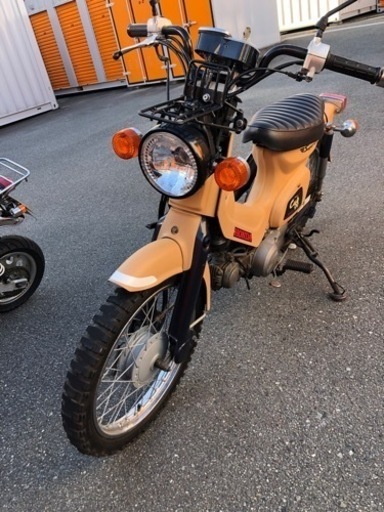スーパーカブ90 ちょいクロスカブ風です。