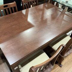 【愛品館市原店】こたつダイニング５点セットの画像