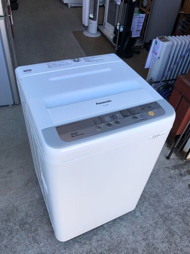 【動作保証あり】Panasonic パナソニック 2016年 NA-F50B9 5.0kg 洗濯機【管理KRS510】