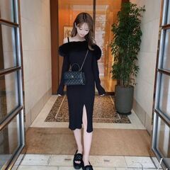 ファーニットワンピースの画像