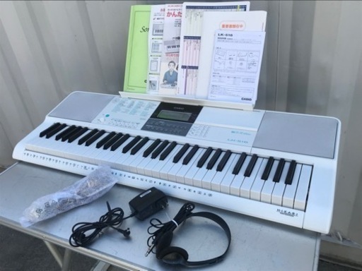 美品！カシオ◇光ナビゲーション◇キーボード◇61鍵盤◇付属品有り◇LK-516◇K216