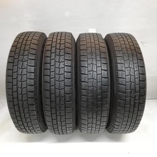 スタッドレス & ホイール 4本＞ 145/80R13 ダンロップ ウィンターマックスWM01 2017年製　 13x4.5J トヨタ製 4H -100