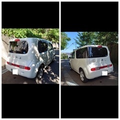 日産キューブ　夏冬タイヤ付きの画像