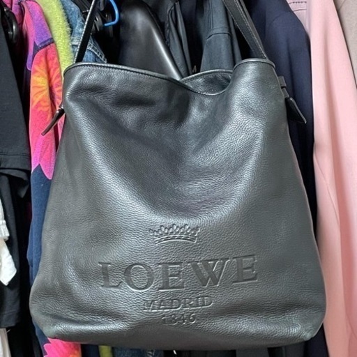 LOEWE ロエベ ショルダーバッグ ハンドバッグ レザーバッグ ブラック 黒