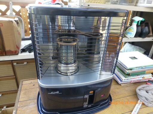 あまり使っていない灯油ストーブ