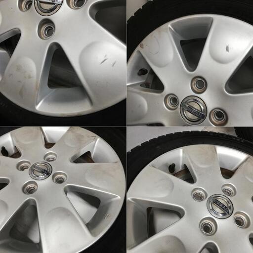 ＜スタッドレス & ホイール 4本＞ 155/65R14 ダンロップ ウィンターマックスWM02  14x4.5J 日産 MOCO 純正 4H -100