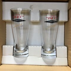 【非売品？】アサヒ スーパードライ 2個 ペア ビアグラス ビー...