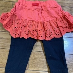 80cm スカッツ レギンス スカート 重ね着 
