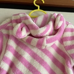 GU モコモコパーカー 110の画像