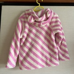 GU モコモコパーカー 110の画像