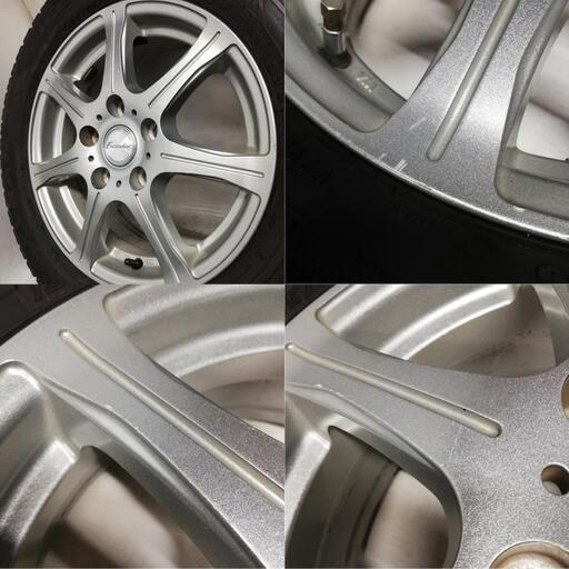 ＜スタッドレス・ホイール 4本＞ 195/65R15 グッドイヤー アイスナビ6  15x6J ホットスタッフ 5H -114.3