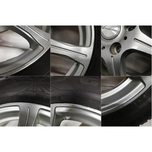 ＜スタッドレス・ホイール 4本＞ 195/65R15 グッドイヤー アイスナビ6  15x6J ホットスタッフ 5H -114.3
