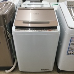 【✨ナイアガラビート❗️✨インバーター❗️✨】定価¥69,770  HITACHI  8.0kg洗濯機　BW-V80C  2018年製  ナイアガラビート  縦型  ブラウン  洗濯機  生活家電