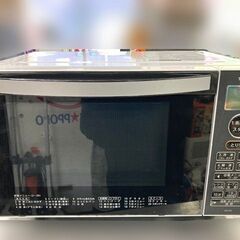 【札幌市内配送可】東芝 電子レンジ ER-V18 オーブン付 18L 900W 2021年製 動作良好 庫内フラット