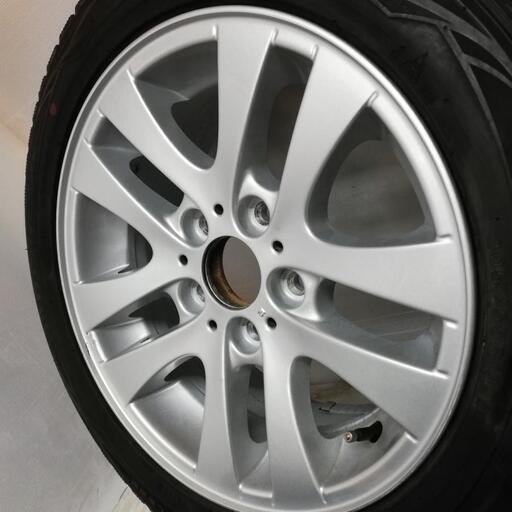 ＜スタッドレス・ホイール 4本＞  205/55R16 ダンロップ 2016年 80～85%  16x7J  E90 純正 5H -120