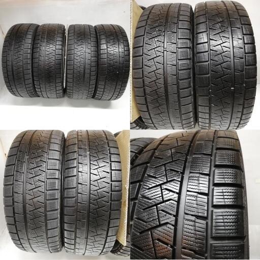 ＜希少品！ スタッドレス・ホイール 4本＞ 215/45R17 ピレリ 2014年 17x7J トヨタ マークII 純正 5H -114.3
