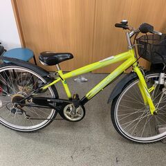 中古自転車　２６インチ　子供車　