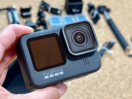 （いろいろ付属付）GoPro HERO9 BLACK CHDHX-901-FW
