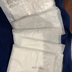 ボディータオル15個アメニティの画像
