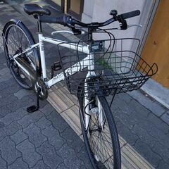 直接取引のみ。（足立区付近）クロスバイク 7速 【オフィスプレスTR】 直接取引のみ。（足立区付近）クロスバイク 7速 【オフィスプレスTR