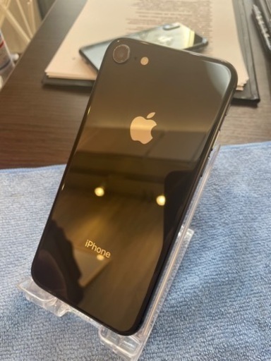【売却済】iPhone8 256GBブラック【美品】【バッテリー99%】